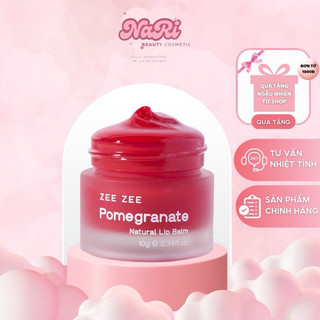Mặt nạ ngủ dưỡng môi ZEE siêu hot, son dưỡng môi hồng dưỡng ẩm môi chống thâm chống nứt môi chiết xuất lựu đỏ 10g