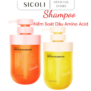 SICOLI Dầu gội dành cho tóc dầu bêt,chiết xuất ổi Loại bỏ dầu,Giảm gàu,giảm ngứa,Nuôi Tóc Chắc Khỏe