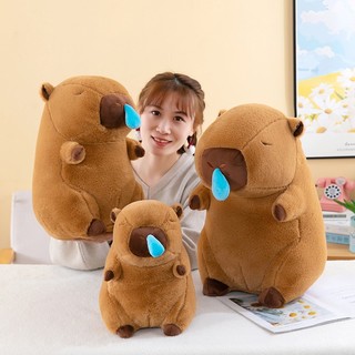 Gấu Bông Chuột Lang Nước Capybara (Mũi Liền) ( 30cm ) Mềm Mịn - SIÊU ĐÁNG YÊU