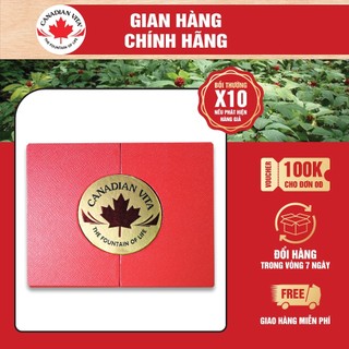Nhân sâm Canada 5 năm tuổi nguyên củ khô - Hộp quà tặng cao cấp 200g