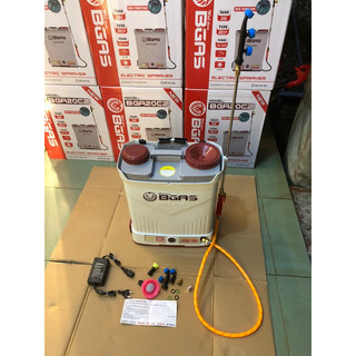 Bình xịt điện Thái Lan cao cấp hai bơm 12v 12ah có thêm chức năng khuấy đảo