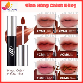 Son Kem Lì, Siêu Mịn Merzy Cyber Mellow Tint 4g