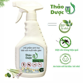 Xịt diệt muỗi kiến gián mối sinh học thảo dược th- an toàn, không gây kích ứng- 500ml