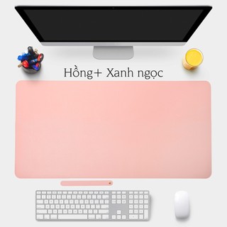 Lót chuột 2 mặt màu hồng+ xanh doremon ,thay đổi nhanh như cuộc đời