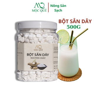 QUÀ TẶNG MUỖNG CHO Bột sắn dây nguyên chất Mộc Quê 500g thanh nhiệt thải độc đẹp da