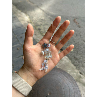 Dây treo - keychain sứa biển