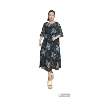 Váy đầm Nữ Trung Niên Đi Tiệc - đi chơi Sang Trọng thanh lịch 178k