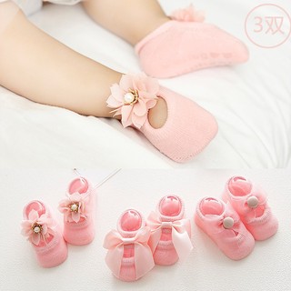 Set 3 Đôi tất Hài Cho Bé Gái