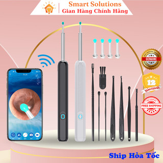 Dụng cụ lấy ráy tai nội soi có đèn kèm camera thông minh bảo hành 12 tháng