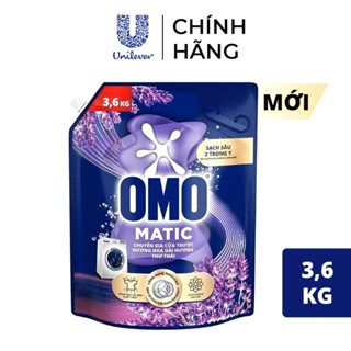 Nước giặt Omo Matic Hoa Oải Hương Top 1 máy giặt cửa trước Chính Hãng