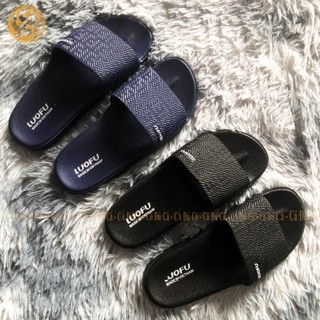 Dép đúc nam Luofu dép quai ngang đi văn phòng sân vườn du lịch hàng Việt Nam