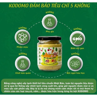 Bột nêm dinh dưỡng Jan's Kodomo 90g
