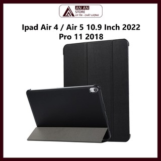 Bao Da Cover Cho Ipad Air 4 / Air 5 10.9 Inch 2022 Pro 11 2018 Hỗ Trợ Smart Cover