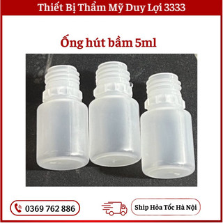 Ống hút bầm nhựa | ống hút nhựa 5ml