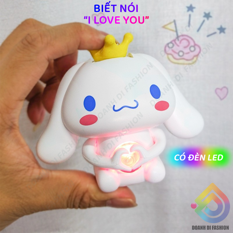 Đồ Chơi  BIẾT NÓI " I LOVE YOU" Phát Sáng Đèn, Đồ Chơi Thả Tim, Quà Tặng Bày Tỏ Tình Cảm Có Dây Treo