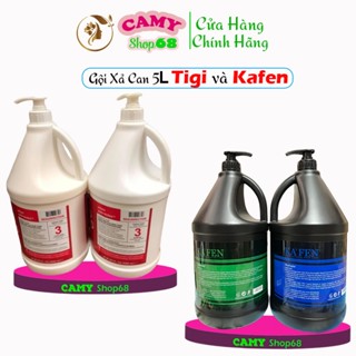 Dầu Gội Can 5 Lít Tigi Bed Head Và Can 5L KAFEN Phục Hồi Tóc Siêu Mềm Mượt, Dành Cho Tóc Hư Tổn Nặng,Tiết Kiệm Cho Salon