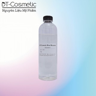 1kg glycerin - chất giữ ẩm, dung môi - nguyên liệu mỹ phẩm