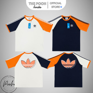 Áo thun adidas phối sọc viền tay logo basic , áo thun addidas cổ tròn nam nữ unisex