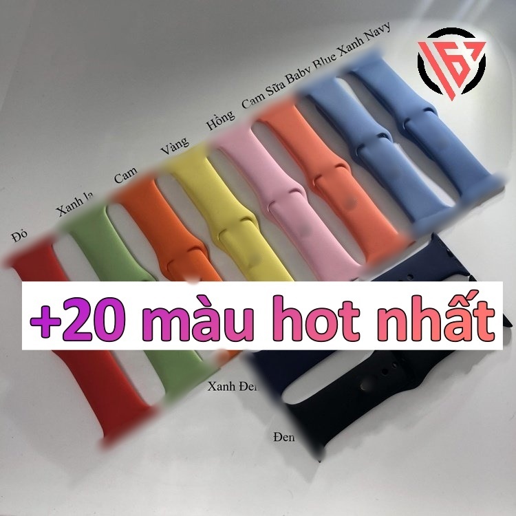 Dây silicon thay thế cho đồng hồ thông minh T800, T700, T900, T2000, Ultra, Mini...Fullsize 38>49mm