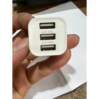 Cóc sạc 3 cổng ra usb sử dụng tốt