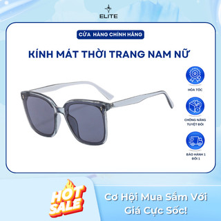 Kính mát thời trang nam nữ ELITEEYEWEAR mới 2024, chống tia UV400 bảo vệ mắt, kiểu dáng thời trang EC007