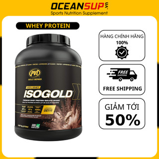 Whey Protein PVL ISO GOLD 5LBS Whey Protein chất lượng cao (2,3kg)