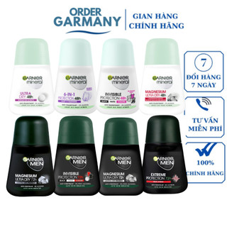 Lăn Khử Mùi Garnier Mineral Pháp Không Cồn Ngăn Mồ Hôi Hiệu Quả
