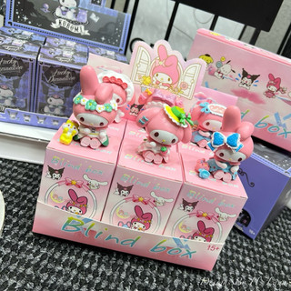 SET 6 mô hình nhân vật hoat mình búp bê Medoly và Kuromi