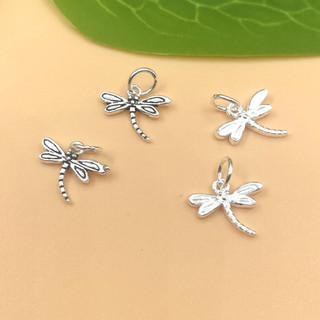 Charm bạc móc treo chuồn chuồn - charm bạc 925 - mã cb160 ca186