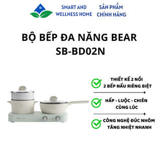 Bộ bếp đa năng Bear SB-BD02N - Bảo hành 18 tháng