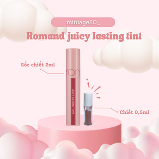 Màu 21-39 son romand juicy lasting tint chiết 0,5ml