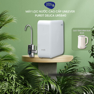   Máy lọc nước Unilever Pureit Delica UR5840,công suất lõi RO cực đại