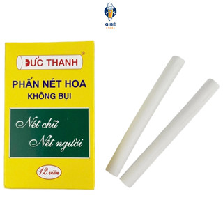 Combo 10 hộp phấn trắng nét hoa không bụi Đức Thanh
