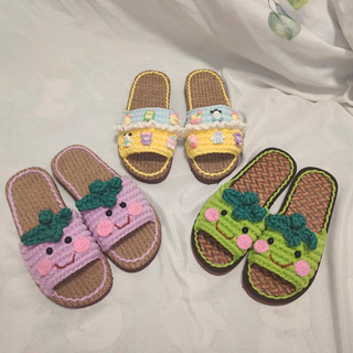 Đế dép handmade đế dép móc len