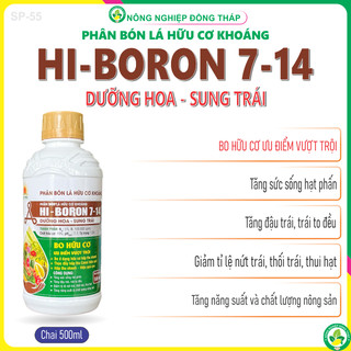 Phân bón lá hi-boron 7-14 bo hữu cơ