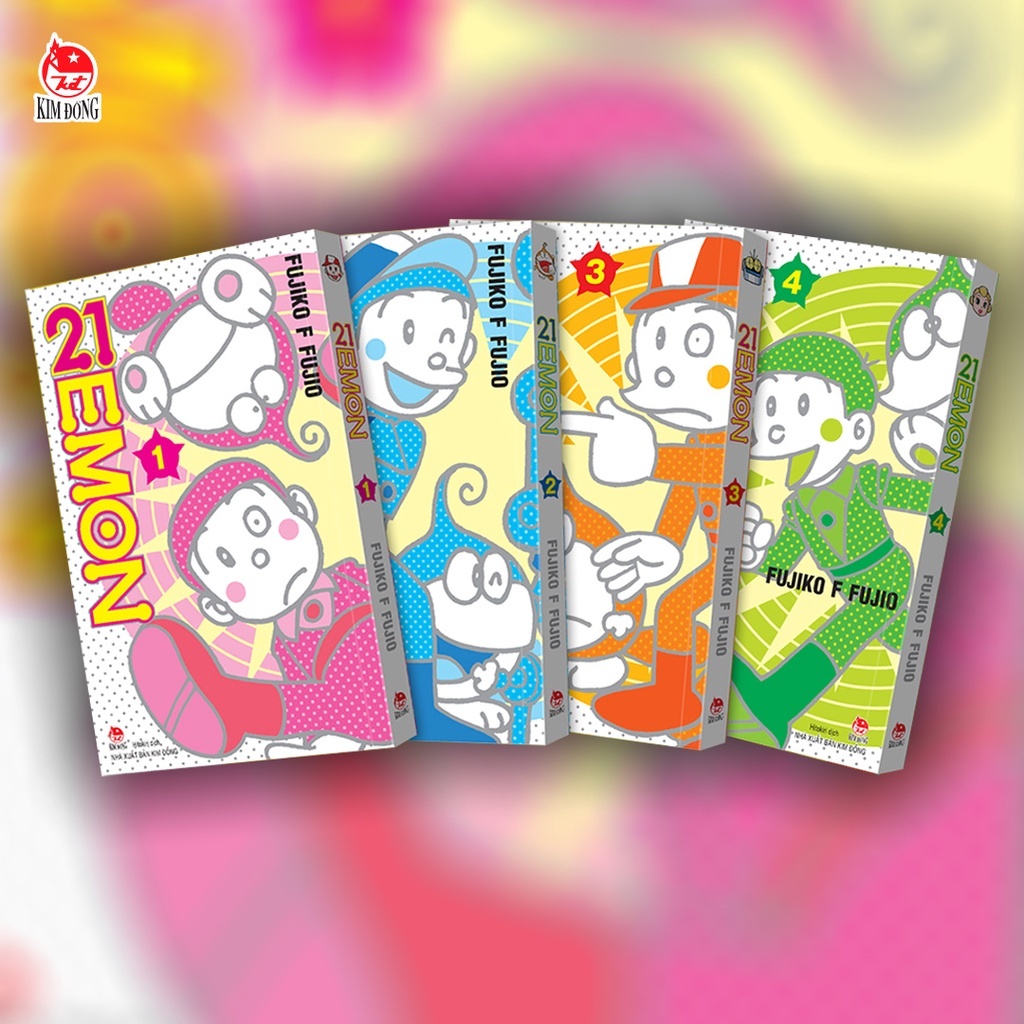 Truyện tranh 21Emon - Trọn bộ 4 tập có ố - Fujiko F Fujio - NXB Kim Đồng