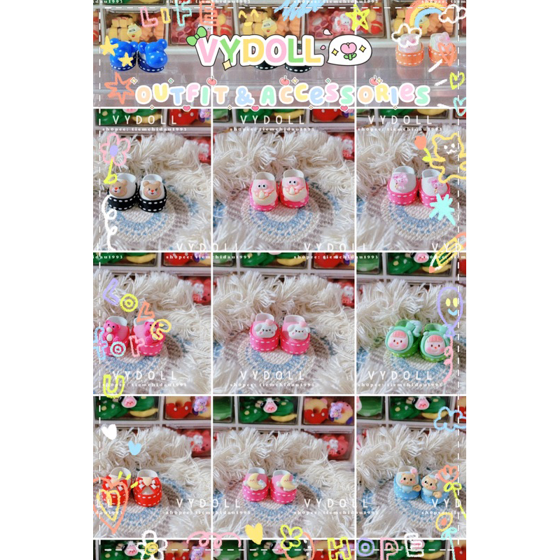 🧸 Giày 5in Búp Bê Nhựa Tái Sinh 13cm 🩷🩷🩷