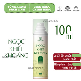 Ngọc khiết khoáng - xịt khoáng duyên thị - bách y sâm 100ml