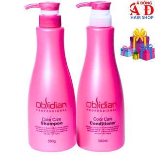 Bộ dầu gội xả Obsidian Color Care chăm sóc tóc nhuộm Hàn Quốc 580ml