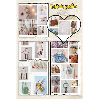 [BÁN THEO MÉT, KHÔNG PHẢI CUỘN] Sợi Thừng Cotton Macrame 3mm