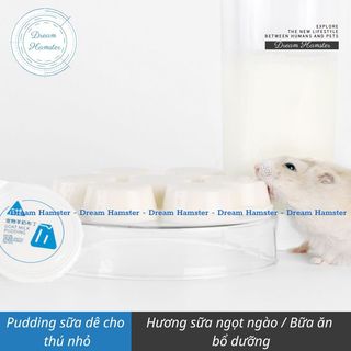 Pudding sữa dê Bucatstate cho hamster, thỏ, bọ, nhím, chinchillas...