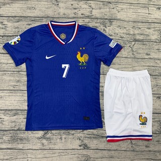 QUẦN ÁO BÓNG ĐÁ ĐỘI TUYỂN PHÁP - BẢN EURO 2024-VẢI GAI THÁI CAO CẤP
