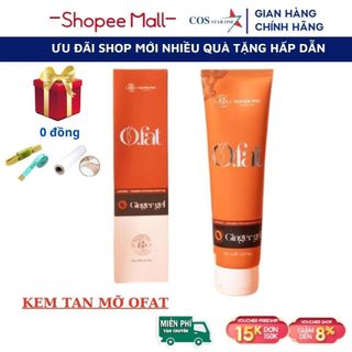 Kem tan mỡ bụng body ofat huyền phi 200ml-gel tan mỡ tạo giáng thon gọn