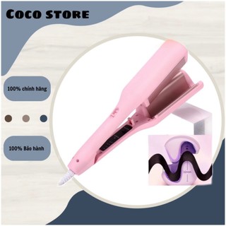 Máy uốn tóc plshark xoắn sóng nước 32mm chất liệu gốm sứ ceramic cao cấp mẫu mới 2024