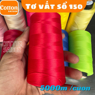 Tơ vắt sổ 150 cuộn nhỏ 5000m