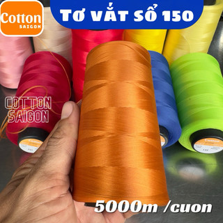 Tơ vắt sổ 150 cuộn nhỏ 5000m