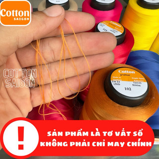 Tơ vắt sổ 150 cuộn nhỏ 5000m