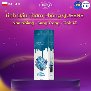Tinh dầu thơm phòng tasotti queens reed diffuser tinh dầu xông phòng, que gỗ tự khuếch tán thanh lọc khử mùi không khí