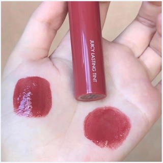 (CAM KẾT HÀNG AUTH, TEM HIDDEN TAG) Son bóng có màu Hàn Quốc Romand plum Tint màu #19 AlmondRose
