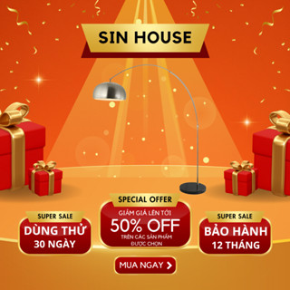 Đèn Cây, Đèn Cây Phòng Khách, Đèn Cây Đứng Trang Trí, Đèn Chụp Đọc Sách Điều Chỉnh Độ Cao Chân Đá